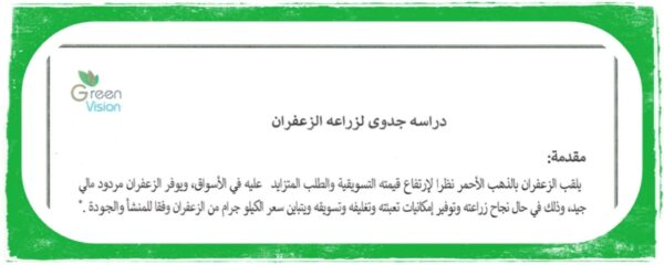 دراسه جدوى لزراعه نبات الزعفران - Image 6