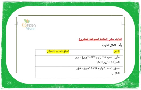 دراسه جدوى لانشاء مزرعه لتربيه النعام - Image 3