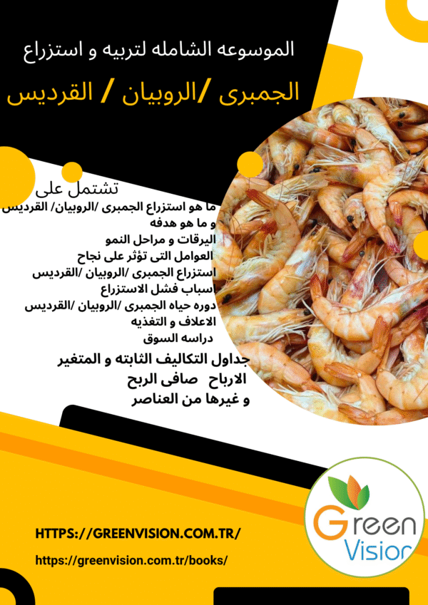 دراسه جدوى لتربيه و استزراع الجمبرى / الروبيان /القرديس